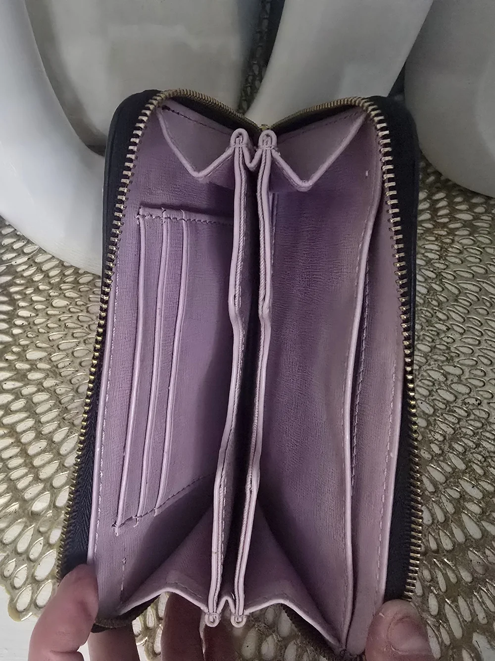 Fossil lavender gold